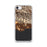 Custom Santa Barbara California Map iPhone SE Phone Case in Ember