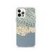 Custom Santa Barbara California Map iPhone 12 Pro Phone Case in Woodblock