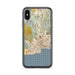 Custom Santa Cruz California Map Phone Case in Woodblock