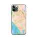 Custom Santa Monica California Map Phone Case in Watercolor