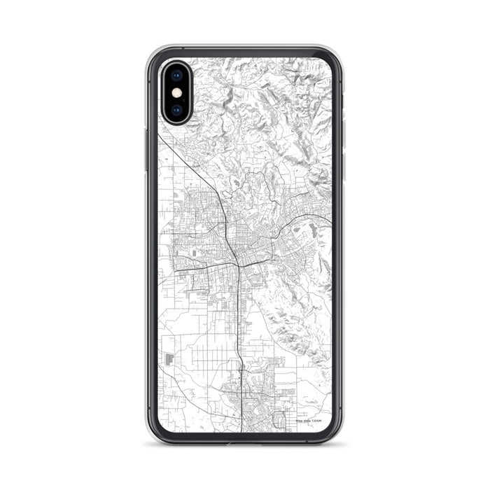 Custom Santa Rosa California Map Phone Case in Classic