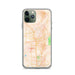 Custom Santa Rosa California Map Phone Case in Watercolor