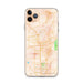 Custom Santa Rosa California Map Phone Case in Watercolor