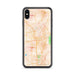 Custom Santa Rosa California Map Phone Case in Watercolor