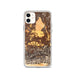 Custom Santa Ynez California Map Phone Case in Ember