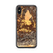 Custom Santa Ynez California Map Phone Case in Ember
