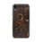 Custom iPhone XR Saranac Lake New York Map Phone Case in Ember