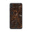 Custom iPhone XS Max Saranac Lake New York Map Phone Case in Ember