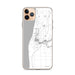 Custom iPhone 11 Pro Max Saugatuck Michigan Map Phone Case in Classic