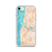 Custom iPhone SE Saugatuck Michigan Map Phone Case in Watercolor