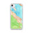 Custom Sausalito California Map iPhone SE Phone Case in Watercolor