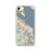 Custom Sausalito California Map iPhone SE Phone Case in Woodblock