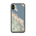 Custom Sausalito California Map Phone Case in Woodblock