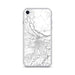 Custom Savannah Georgia Map iPhone SE Phone Case in Classic