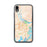 Custom Savannah Georgia Map Phone Case in Watercolor
