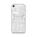 Custom Schaumburg Illinois Map iPhone SE Phone Case in Classic