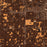 Schaumburg Illinois Map Print in Ember Style Zoomed In Close Up Showing Details