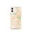 Custom Schaumburg Illinois Map iPhone 12 mini Phone Case in Watercolor