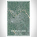 Schenectady New York Map Print Portrait Orientation in Afternoon Style With Shaded Background