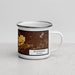 Right View Custom Scottsdale Arizona Map Enamel Mug in Ember