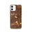 Custom Scottsdale Arizona Map iPhone 12 Phone Case in Ember