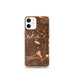 Custom Scottsdale Arizona Map iPhone 12 mini Phone Case in Ember