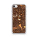Custom Scottsdale Arizona Map iPhone SE Phone Case in Ember