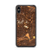 Custom Scottsdale Arizona Map Phone Case in Ember