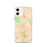 Custom Scottsdale Arizona Map iPhone 12 Phone Case in Watercolor