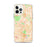 Custom Scottsdale Arizona Map iPhone 12 Pro Max Phone Case in Watercolor