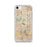 Custom Scottsdale Arizona Map iPhone SE Phone Case in Woodblock
