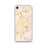 Custom Scranton Pennsylvania Map iPhone SE Phone Case in Watercolor