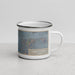 Right View Custom Searchlight Nevada Map Enamel Mug in Afternoon