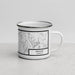 Right View Custom Seaside Oregon Map Enamel Mug in Classic