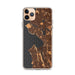 Custom Seattle Washington Map Phone Case in Ember