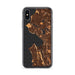 Custom Seattle Washington Map Phone Case in Ember