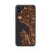 Custom Seattle Washington Map Phone Case in Ember