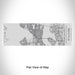 Rendered View of Seattle Washington Map Engraving on 10oz Stainless Steel Insulated Cup with Sipping Lid