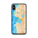 Custom Seattle Washington Map Phone Case in Watercolor