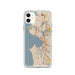 Custom Seattle Washington Map Phone Case in Woodblock