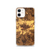 Custom Sedalia Missouri Map iPhone 12 Phone Case in Ember