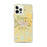 Custom Sedalia Missouri Map iPhone 12 Pro Max Phone Case in Woodblock
