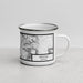 Right View Custom Sedona Arizona Map Enamel Mug in Classic