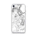 Custom Sedona Arizona Map iPhone SE Phone Case in Classic