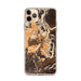 Custom Sedona Arizona Map Phone Case in Ember