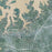 Seneca South Carolina Map Print in Afternoon Style Zoomed In Close Up Showing Details