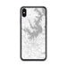 Custom iPhone XS Max Seneca South Carolina Map Phone Case in Classic