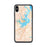 Custom iPhone XS Max Seneca South Carolina Map Phone Case in Watercolor