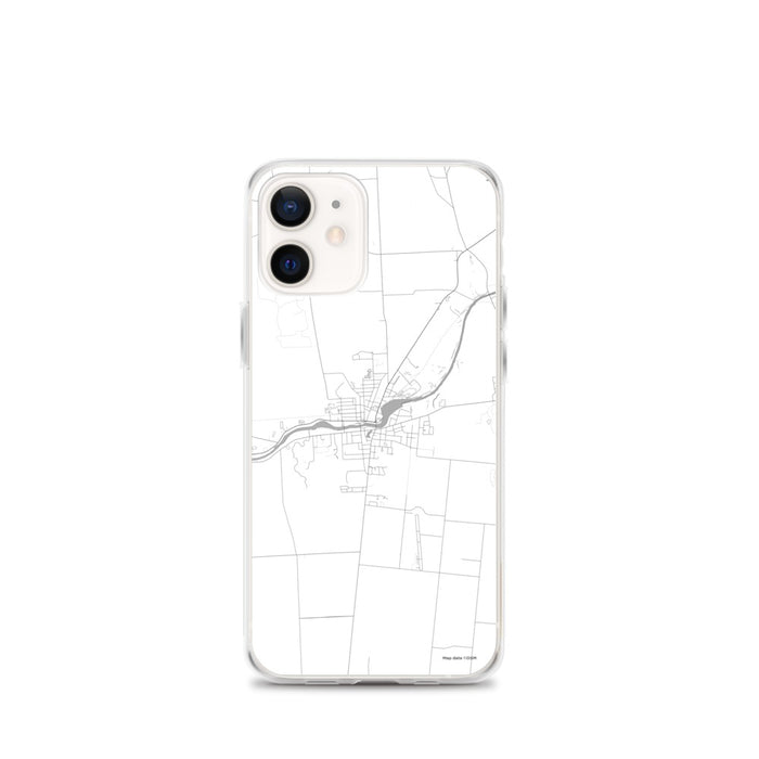 Custom Seneca Falls New York Map iPhone 12 mini Phone Case in Classic