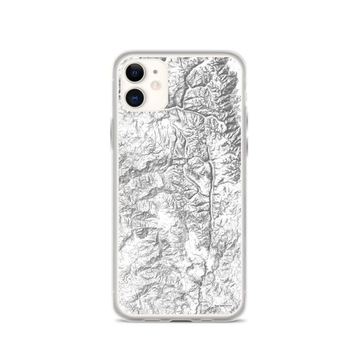 Custom Sequoia National Park Map Phone Case in Classic